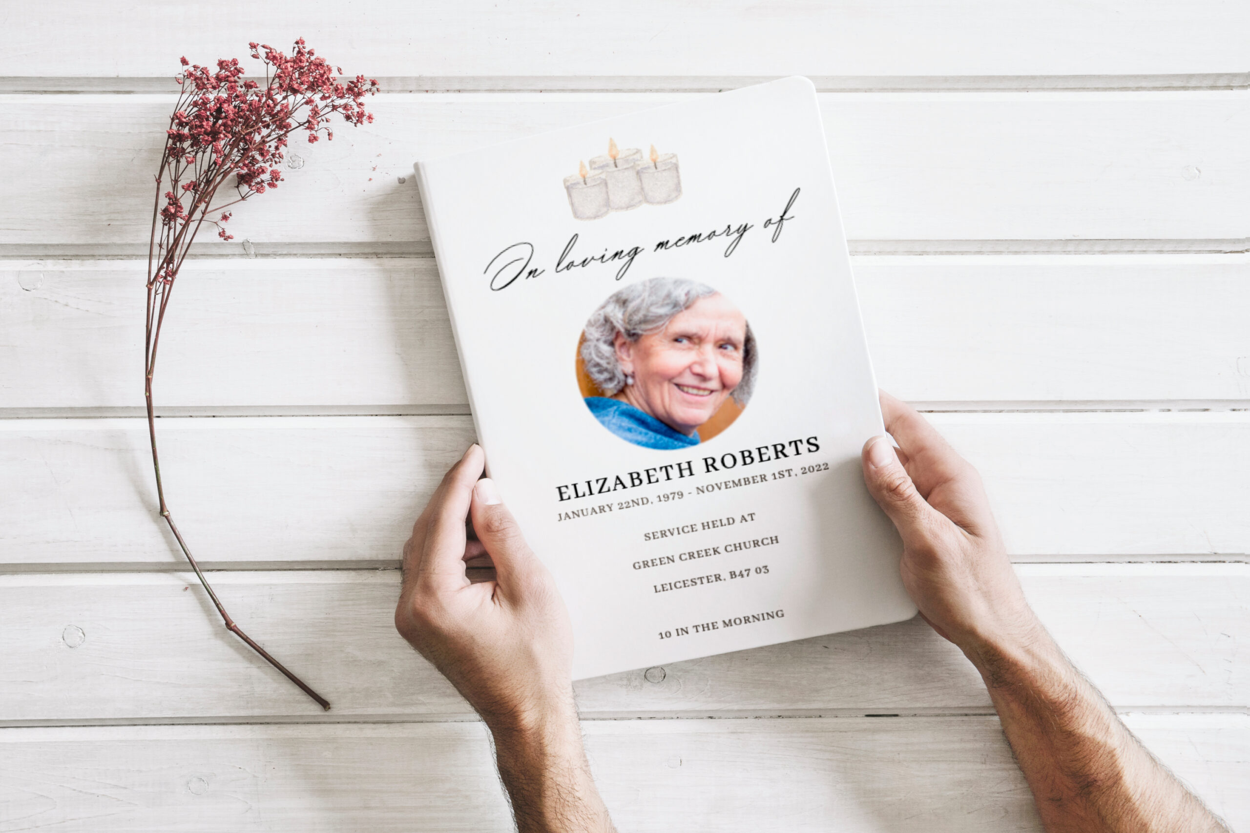 How to write an order of service for funeral?