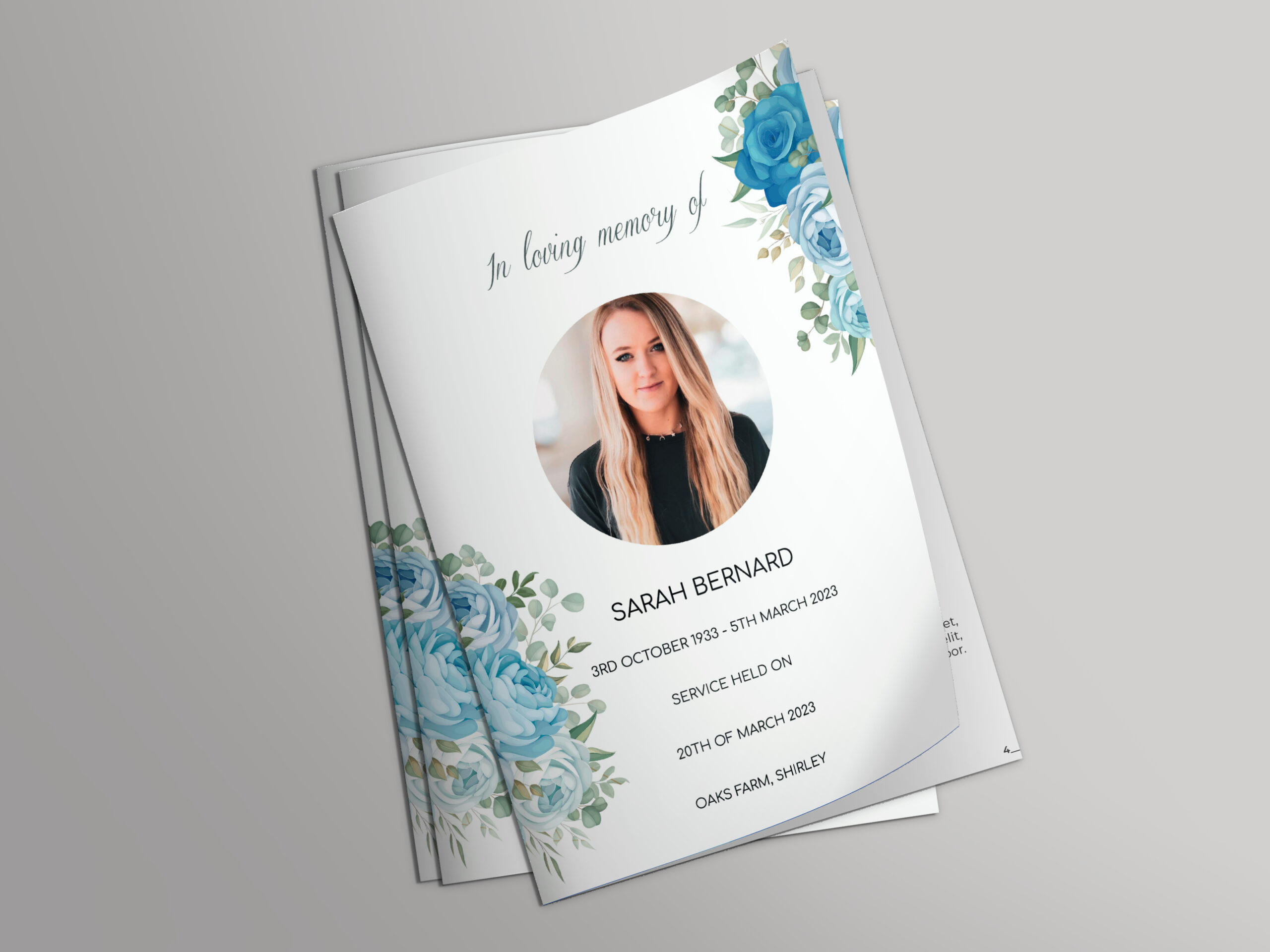 How to create a modern funeral order of service (2025)
