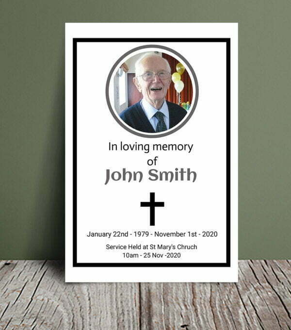 Holy cross funeral order of service 023 - Template Design