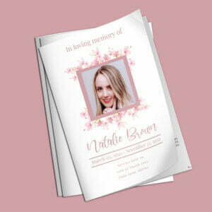 Funeral Order of Service Program Booklets
