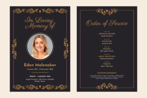 Funeral order of service