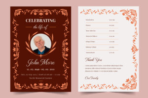Funeral order of service