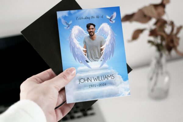 Your angel in heaven funeral order of service