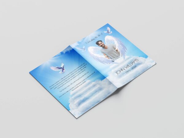 Your angel in heaven funeral order of service