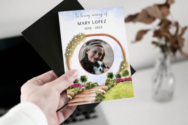 In heaven funeral order of service template 145 - Image 5