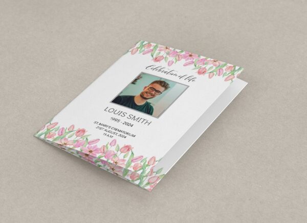 Tulip funeral order of service