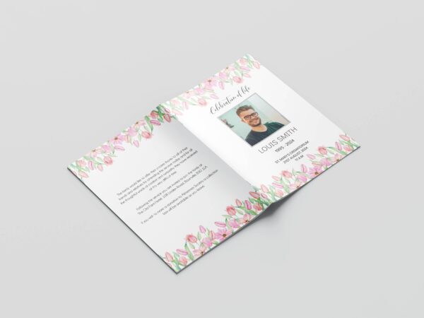 Tulip funeral order of service