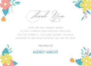029 - Free Funeral Order of Service Template