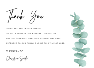 033 - Free Funeral Order of Service Template