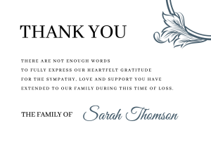 015 - Free Funeral Order of Service Template