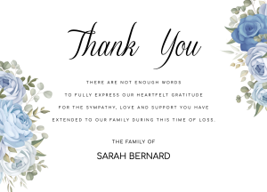 034 - Free Funeral Order of Service Template