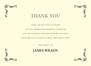 011 - Free Funeral Order of Service Template