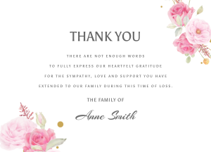 019 - Free Funeral Order of Service Template