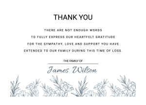 013 - Free Funeral Order of Service Template
