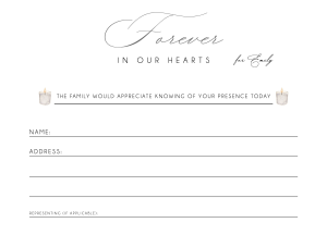 Candle Funeral attendance card templates 032 - Free Funeral Order of Service Template